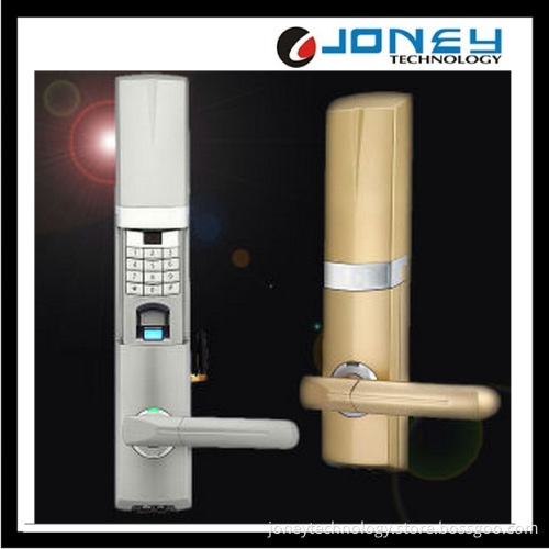 Keypad Fingerprint Biometric Door Lock System Support Alarm